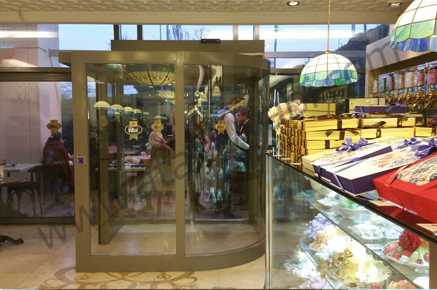 Pelit Pastahanesi İstinye Park Dairesel Kayar Kapılar Üretimi