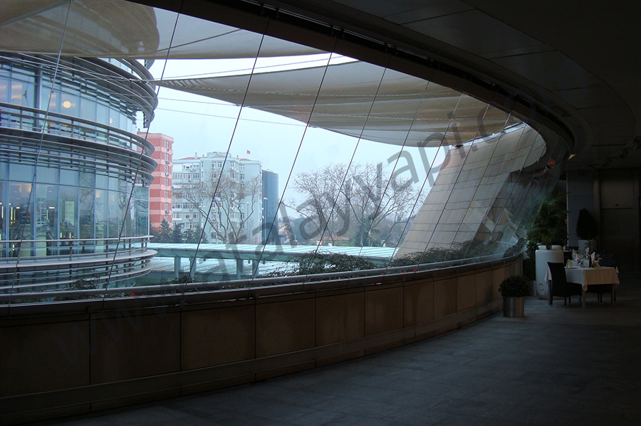 Kanyon Avm Cam Cama Kayar Toplanır Üretimi