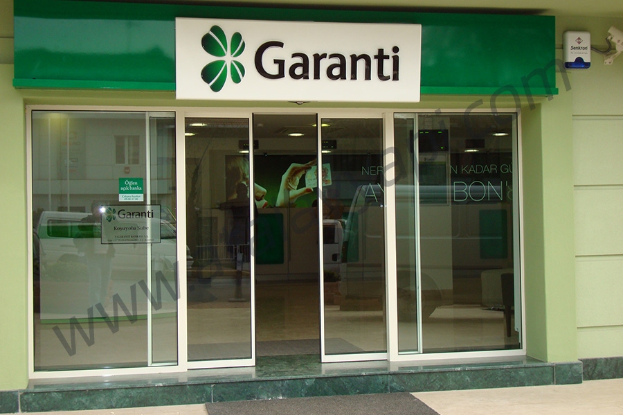 Garanti Fotoselli Otomatik Döner Kapı