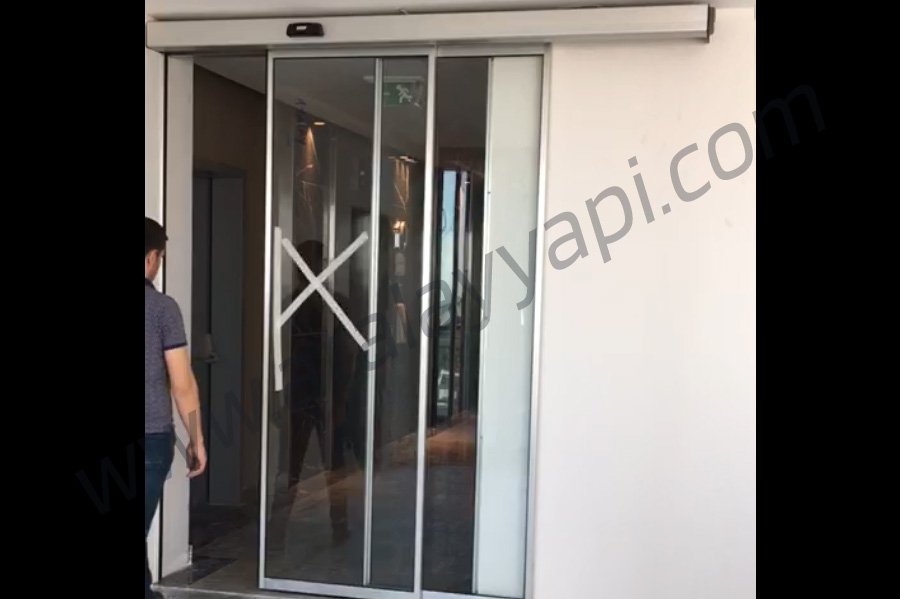 Halk Bankası Telekopik Kayar Kapılar Üretimi