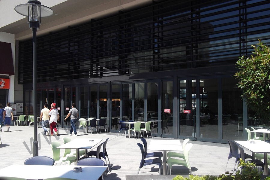 Arena Park Avm Isı Yalıtımlı Kayar Toplanır Üretimi