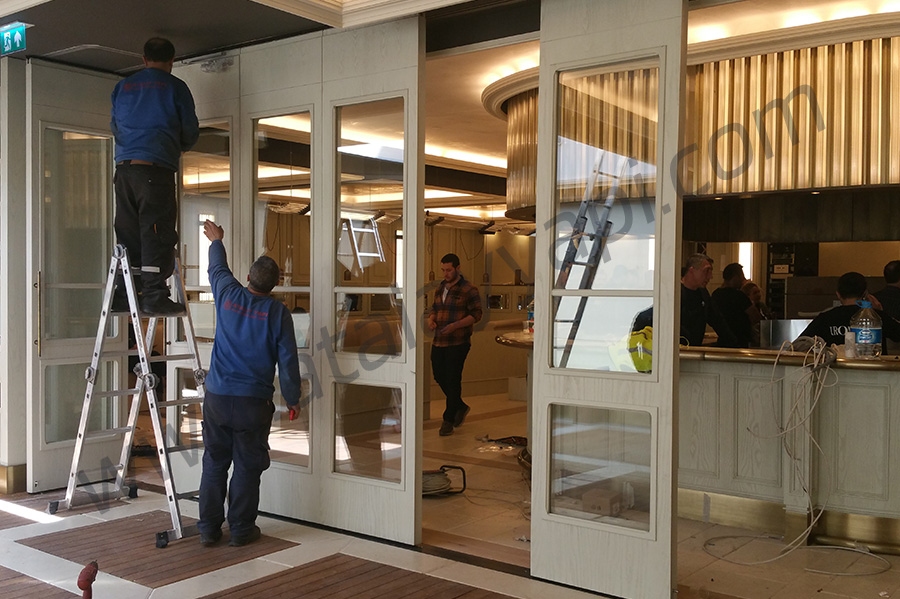 La Petite Masion Hareketli Akustik Bölme Üretimi