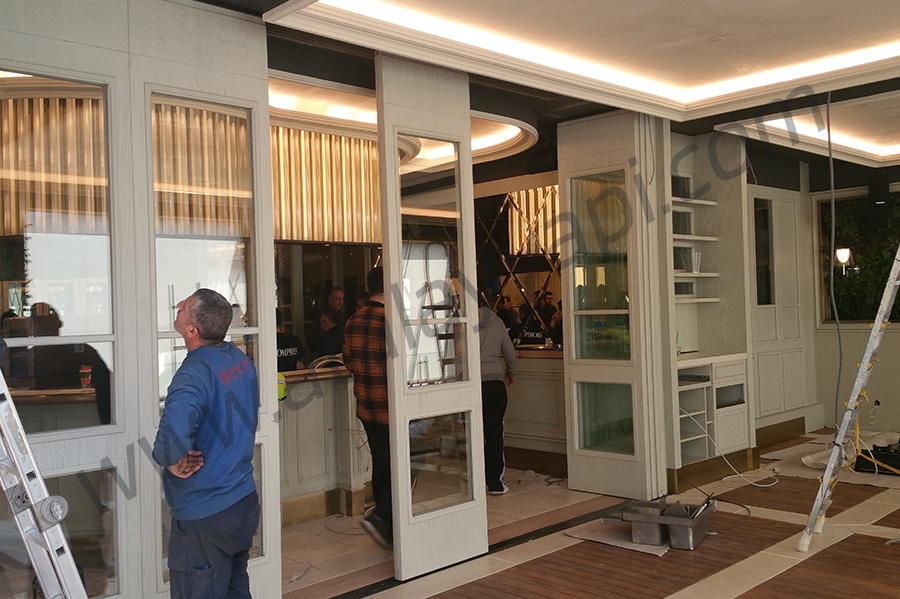 La Petite Masion Hareketli Akustik Bölme Üretimi