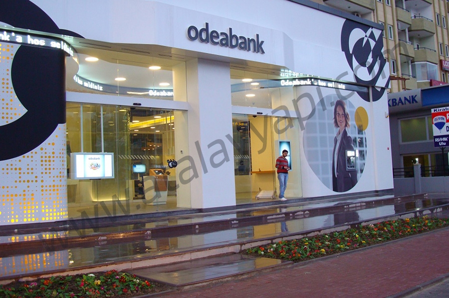 Odea Bank Cam Cama Kayar Toplanır Üretimi