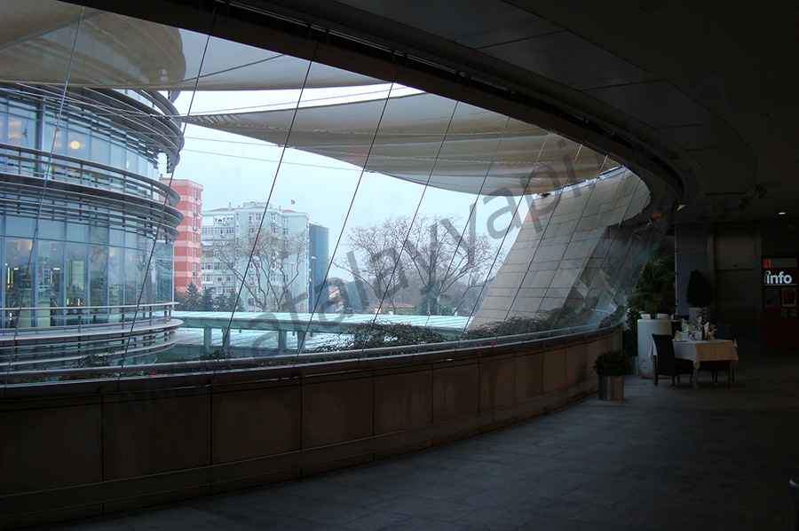 Teknosa Cam Cama Kayar Toplanır Üretimi