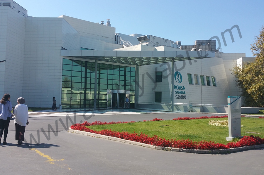 Borsa İstanbul Fotoselli Otomatik Döner Kapı