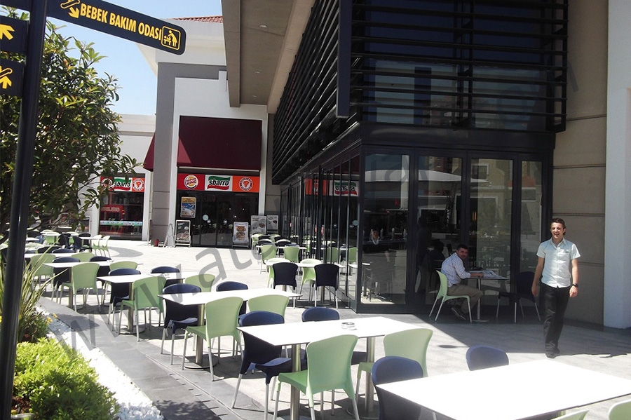 Arena Park Avm Isı Yalıtımlı Kayar Toplanır Üretimi