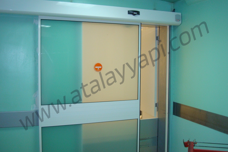 Şişli Etfal Hastanesi Fotoselli Otomatik Döner Kapı