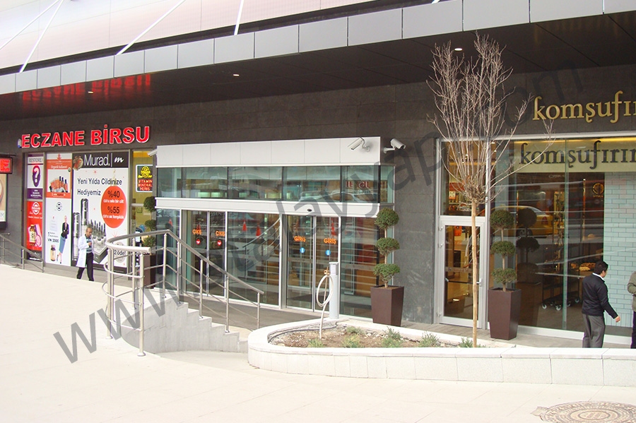 Optimum Avm Fotoselli Otomatik Döner Kapı