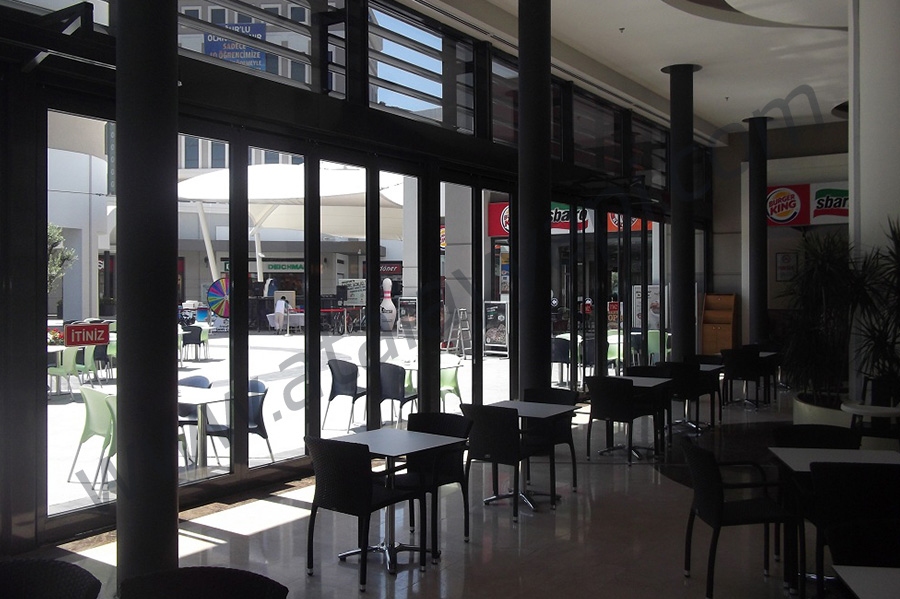 Arena Park Avm Isı Yalıtımlı Kayar Toplanır Üretimi