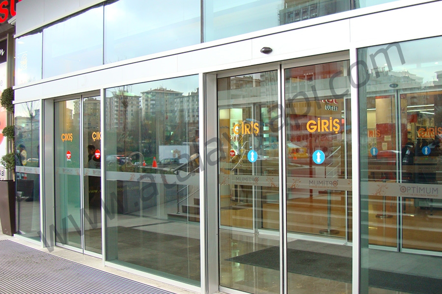 Optimum Avm Fotoselli Otomatik Döner Kapı