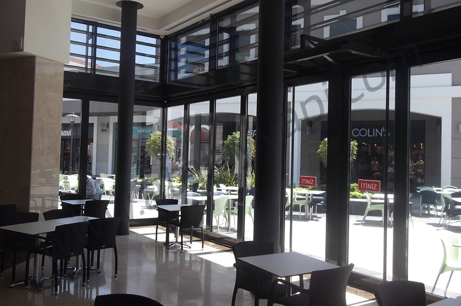 Arena Park Avm Isı Yalıtımlı Kayar Toplanır Üretimi