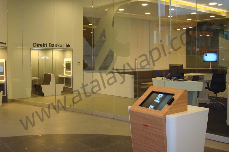 Odea Bank Cam Cama Kayar Toplanır Üretimi